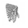 3D Detailed Feathered Indian Chief Headdress Charm