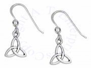 5/8" Celtic Trinity Knot Dangle Earrings Bead