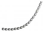 9" To 10" Adjustable 1.5mm Oval Bead Ankle Bracelet