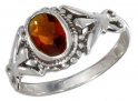 Solitaire Oval Garnet Ring Solitaire Oval Garnet Ring