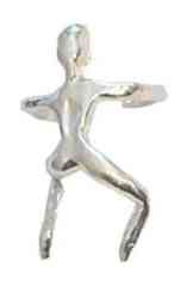 14kt Gold Vermeil Left Or Right Pierceless Climbing Man Ear Cuff Wrap