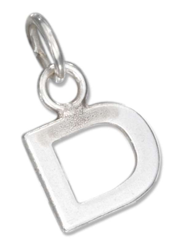 Sterling Silver Initial Alphabet Letter Charms