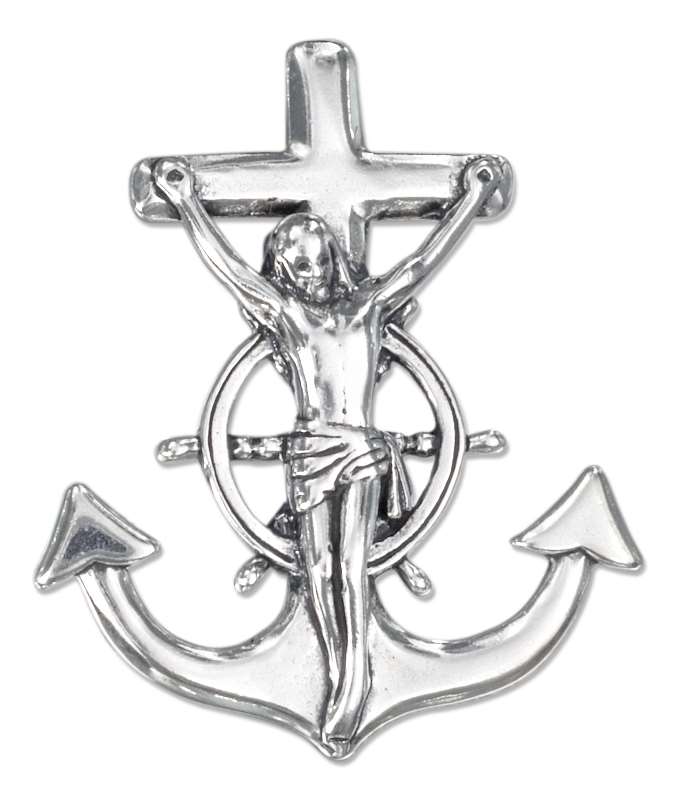 Sterling Silver Mariner's Cross Charm Aunties Treasures, Your